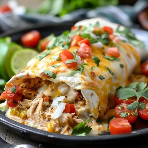 Smothered Baked Chicken Burritos Chicken Enchilada Burrito, Slow Cooker Chicken Burritos, Taste Of Home Burrito Bake, Chicken Ranch Burritos, Queso Chicken Burritos, Smothered Baked Chicken Burritos, Chicken Bean Burrito, Taco Tuesday Recipes Chicken, Buffalo Chicken Burritos