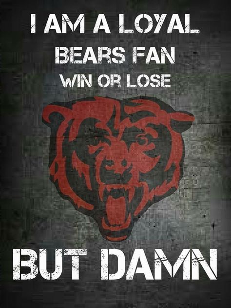 Ugh! Chicago Bears Quotes, Chicago Bears Funny, Bears Funny, Chicago Bears Wallpaper, Chicago Bears Pictures, Nfl Bears, Chicago Sports Teams, Pro Football Teams, Winning Quotes