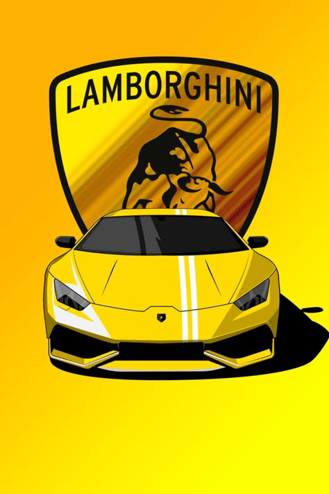 #illustration #lambo #lamborghini #huracan #car #carillustration #poster Lamborghini Huracan Drawing, Lamborghini Logo Hd Wallpaper, Lamborghini Cartoon Drawing, Lamborghini Drawing, Lamborghini Art, Lamborghini Vector, Lamborghini Painting, Lamborghini Illustration, Lamborghini Graphic Design