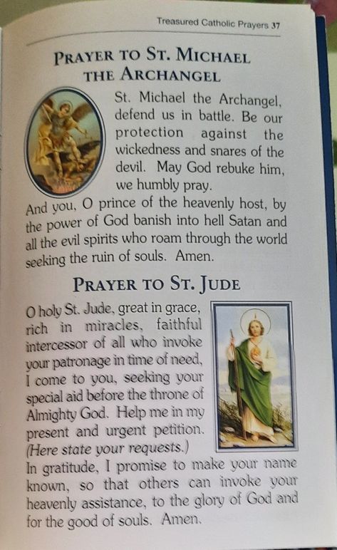 Nite Prayers, Saint Michael Prayer, Catholic Saints Prayers, St Jude Prayer, Rosary Novena, Prayer For My Marriage, Catholic Prayers Daily, Archangel Prayers, St Michael The Archangel