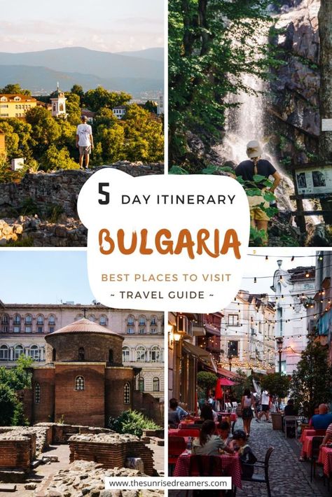 Bulgaria Itinerary, Bulgaria Travel, Best Cities In Europe, Breathtaking Nature, Best Trip, Travel Route, Sofia Bulgaria, Roman History, Cities In Europe