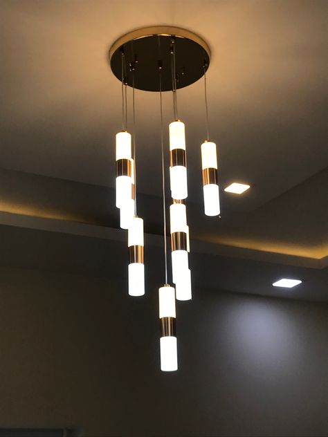 Chandelier light fitted in high ceiling 3bhk house #tamilveedu #interior #designideas #homedecorideas #houseinterior #interiordecor #highroof #ceiling #lighting #chandelier #chandeliercollection #lighting Shanderlear Lights, Lights Design, Lighting Chandelier, Chandelier Light, Chandelier Design, Ceiling Lighting, Light Fittings, High Ceiling, Gifts For Father