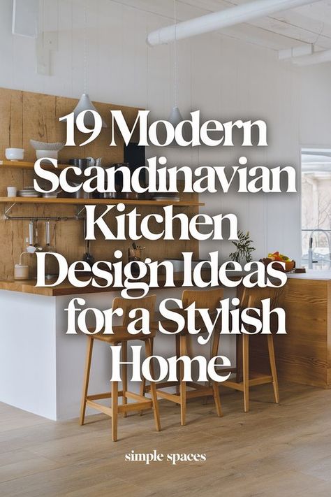 Transform your home with these modern scandinavian kitchen designs that combine style and function. From light-filled scandi style kitchen spaces to cozy wooden details, discover the perfect blend of Nordic charm. Our collection of scandinavian kitchens offers endless inspiration. Click to explore all 19 amazing ideas! Scandinavian Kitchen Design Ideas, Kitchen Design Scandinavian Style, Long Kitchen Layout, Scandi Kitchen Ideas, Modern Scandi Kitchen, Nordic Kitchen Design, Norwegian Kitchen, Scandinavian Kitchen Ideas, Wooden Plank Flooring