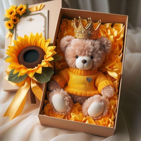 Birthday Bouquet, Sunflower Wallpaper, Dream Cake, Character Drawing, Gift Baskets, Teddy Bear, Marketing, Drawings, Birthday