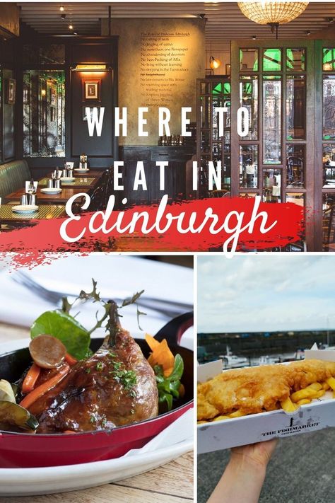 Good Places To Eat, Edinburgh Restaurants, Scotland Food, Scottish Dishes, Edinburgh Travel, Scotland Vacation, Scotland Highlands, Visit Scotland, Edinburgh Castle