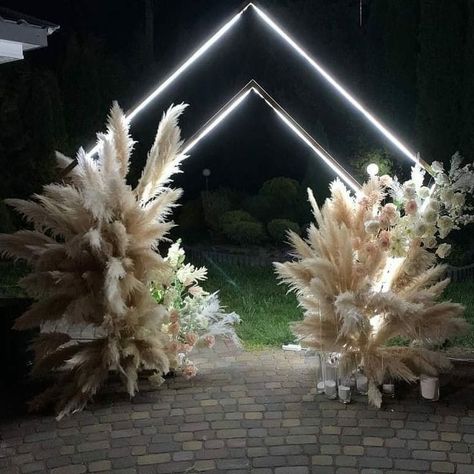 Pathway Decoration, Led Wedding, Event Entrance, Wedding Stage Backdrop, Marriage Decoration, Dream Wedding Decorations, Wedding Planning Decor, Quinceanera Themes, Event Stage