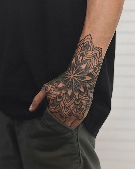 Mandala On Hand Tattoo, Mandala Butterfly Tattoo, Hand Mandala Tattoo, Butterfly Mandala Tattoo, Tattoo Bicep, Hand Tattoo Designs, All Seeing Eye Tattoo, Mandala Hand Tattoos, Tattoo 2024