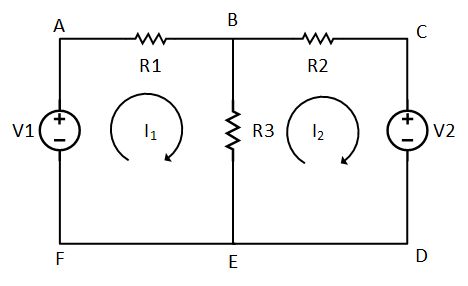 Mesh Current Analysis with Example: Circuit Analysis Circuit Analysis, Circuit Theory, Simultaneous Equations, Physics Formulas, Electric Circuit, Electrical Engineering, Equations, Circuit, Physics