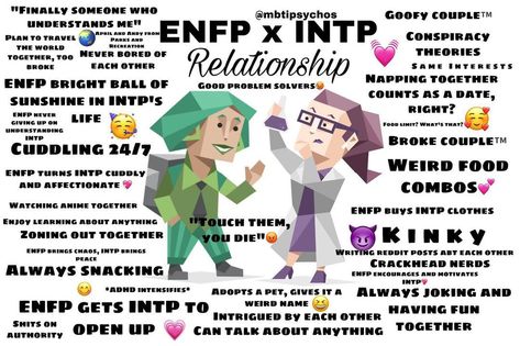 Enfp Intp Relationships, Enfp And Intp Relationship, Enfp X Intp, Intp Type, Enfp Intp, Intp Love, Intp Relationships, Enfp Relationships, Intp Personality Type