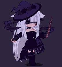 Gacha Club Witch Outfit Ideas, Gacha Club Oc Ideas Girl, Gacha Club Outfit Ideas Girl, Im A Witch, Witch Oc, Cute Wolf Drawings, Miku Hatsune Chibi, Gothic Witch, Witch Girl