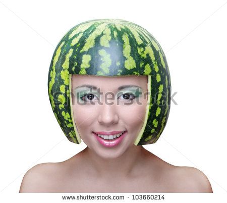 Funny woman with water-melon as helmet on head isolated Watermelon Helmet, One Line Jokes, Stock Photos Funny, Messi Videos, Women Humor, Fat Fast, Quick Jokes, Lose Belly Fat, Melon