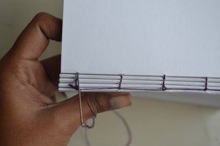 Handy Notebook From Scratch! : 10 Steps (with Pictures) - Instructables Make A Notebook, Bone Folder, Small Notebook, A Notebook, Glue Crafts, Marker Pen, Book Binding, Black Paper, The Loop