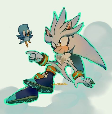 Silver The Hedgehog, Sonic 3, Sonic Franchise, Sonic Adventure, Sonic And Shadow, Sonic Fan Art, Sonic Art, Shadow The Hedgehog, Drawing Practice