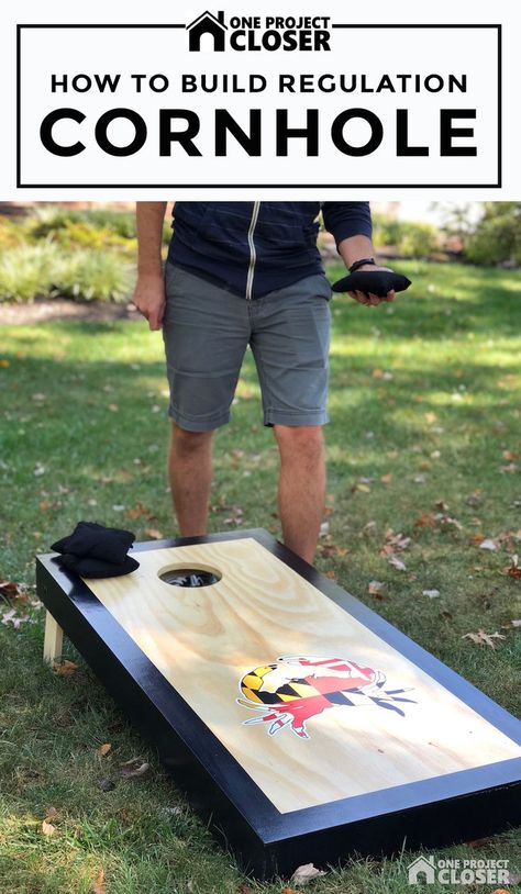 How To Make Cornhole Boards Diy How To Build, Build Your Own Cornhole Boards, How To Build A Corn Hole Game, How To Make Cornhole Boards, Corn Hole Diy How To Build, Official Cornhole Dimensions, Build Cornhole Boards, Professional Cornhole Boards Diy, Diy Corn Hole Boards How To Build