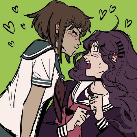 Tokomaru Fanart, Self Ship, Self Shipping, I Am Not Happy, Toko Fukawa, Komaru Naegi, Evil Games, Danganronpa Ships, Danganronpa Memes