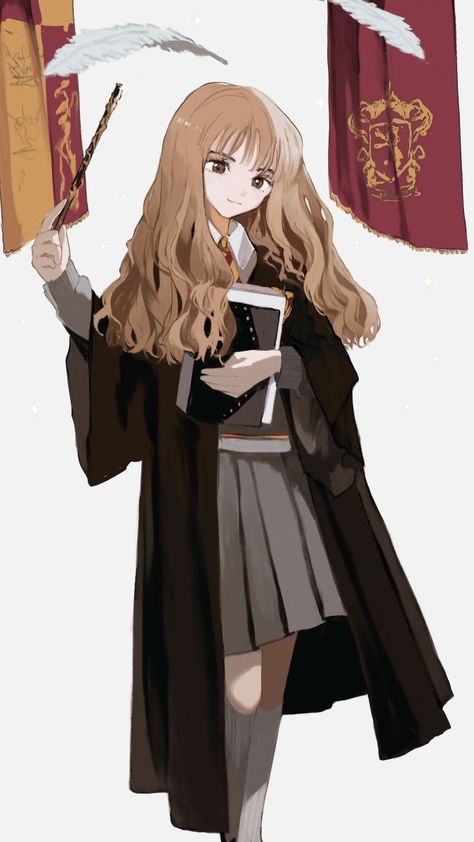 Hermione Jean Granger, Hermione Granger Fanart, Magic Awakened, Harry Potter Sketch, Gryffindor House, Drarry Fanart, Harry Potter Artwork, Harry Potter Drawings, Harry Potter Hermione