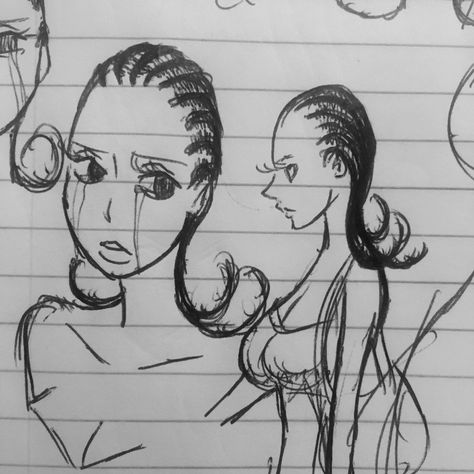 Uncolored black woman with cornrows Cornrows Drawing Reference, Drawing Cornrows, How To Draw Cornrows, Draw Cornrows, Sketch Tips, Corn Row, How To Draw Braids, Boyfriend Anniversary, Gay Outfit