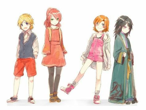 Nora Valkyrie Lie Ren Jaune Arc Pyrrha Nikos Young children concept Team Jnpr, Nora Valkyrie, Pyrrha Nikos, Red Like Roses, Rwby Ships, Rwby Characters, Team Rwby, Rwby Fanart, Rwby Anime