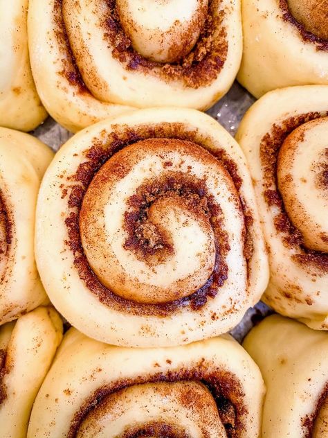 Soft Cinnamon Rolls Tangzhong Milk Bread Tang Zhong Cinnamon Roll, King Arthur Cinnamon Rolls, Tara Teaspoon Recipes, Tangzhong Recipe, Milk Bread Cinnamon Rolls, Tangzhong Cinnamon Rolls, Roll Dough Recipe, Cinnamon Roll Frosting, Overnight Cinnamon Rolls