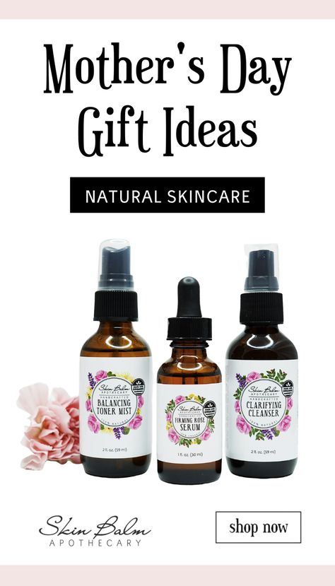 Hi friends! Our organic, 100% natural skincare is perfect for Mother's Day gifts for Mom. Pamper Mom with our Purifying Collection, Clay Masks, and more! Shop now at Skin Balm Apothecary. #MothersDay #giftideas #natural #organic #skincare #giftsforher Toxin Free Skincare, Natural Shampoo And Conditioner, Nontoxic Skincare, Nontoxic Beauty, All Natural Deodorant, Skin Care Masks, Skin Balm, Face Care Routine, Natural Skin Care Routine