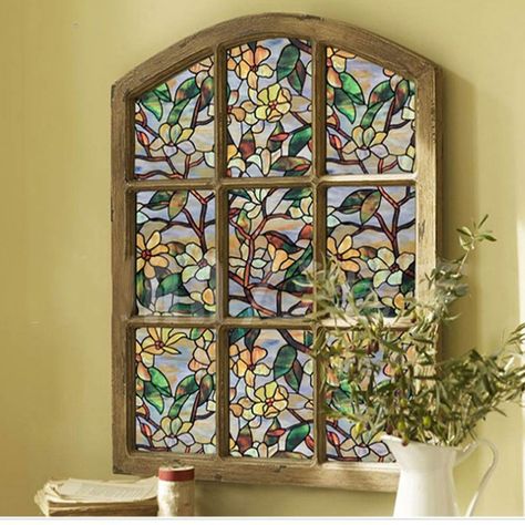 Cheap Decorative Films, Buy Directly from China Suppliers:Newest Magnolia Stained Glass Window Film Privacy film for Bedroom Static Cling Art Decorative Film Wedding home decoration Enjoy ✓Free Shipping Worldwide! ✓Limited Time Sale ✓Easy Return. Wedding Home Decoration, Stained Glass Window Film, Privacy Film, Window Film Privacy, Static Cling, Faux Stained Glass, Film Wedding, Stained Glass Window, Window Vinyl