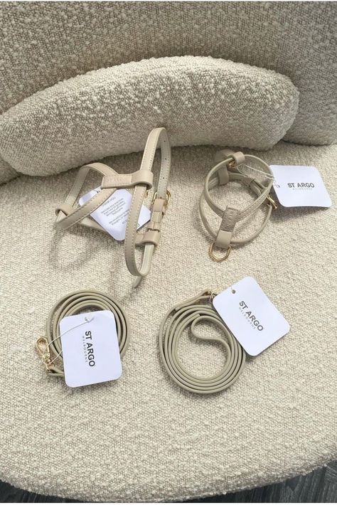 Neutral Dog Toys, Neutral Dog Aesthetic, Puppy Accessories Aesthetic, Pet Aesthetic Dog, Aesthetic Dog Supplies, Bougie Dog, Small Dog Accessories, Puppy Room, Service Dogs Gear