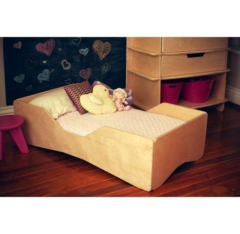 Harriet Bee Ossett Toddler Bed & Reviews | Wayfair Toddler Platform Bed, Toddler Car Bed, Kids Toddler Bed, Convertible Toddler Bed, Toddler Bed Boy, Toddler Bed Frame, Modern Kids Furniture, Diy Dog Bed, Toddler Beds