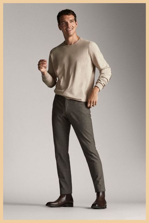 Minimalist Fashion Men Outfits, Minimal Style Men, Minimalist Style Outfits, Fashion Men Outfits, Outfits Minimal, Sweater Outfits Men, Mens Work Outfits, Mens Smart Casual Outfits, Mens Business Casual Outfits