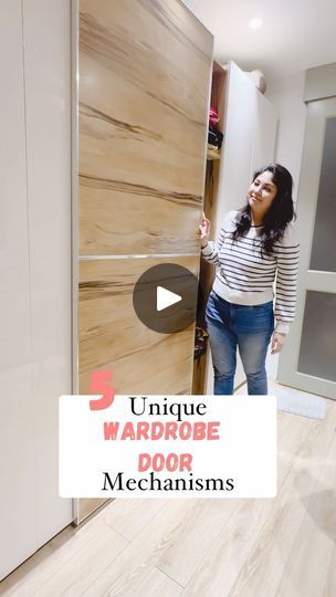 180 Degree Door Opening, 2 Door Wardrobe Design Inside, Openable Wardrobe Shutter Design, Unique Wardrobe Door Designs, 2 Sliding Door Wardrobe Design, Wardrobe Shutter Design, Sliding Door Wardrobe Designs, Dressing Unit, Space Saving Hacks