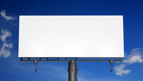 Blank Billboard Blank Billboard, Moving Clouds, Billboard Mockup, Neon Box, Billboard Design, Creator Studio, Emoji Art, Instagram Frame Template, Poster Background Design