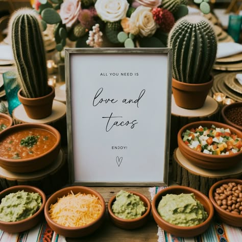 "EVERY PURCHASE COMES WITH A FREE 7 PAGE WEDDING CHECKLIST Also, please enjoy 60% off this item when you copy and paste the link below. https://lovelanepress.ck.page/discountcode -------------- DESCRIPTION -------------- Elevate your wedding event decor with our beautiful, minimalist taco bar sign. Curated for your special day, our design offers an elegant calligraphy and fully editable text and font. This timeless sign is multifunctional; it can be used at any wedding event including bridal showers, wedding receptions, engagement parties, and more! It  can also be edited to match any theme. Simply edit the design to your liking then print from home or with a professional printing company. This beautiful sign comes in multiple sizes listed below. ---------------- INSTRUCTIONS ------------- Taco Bar Sign, Taco Bar Wedding, Taco Bar Party, Bar Wedding Reception, 2025 Wedding, Reception Food, Wedding Event Decor, Taco Bar, Elegant Calligraphy