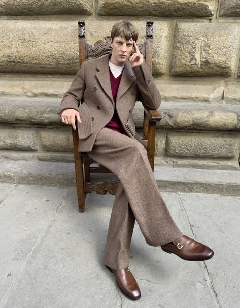 Ferragamo in Florence: A Celebration of Beauty & Style Mens Winter Fashion Outfits, Juergen Teller, Latest Sunglasses, Mens Editorial, Ferragamo Men, Fall Winter 2024, Next Fashion, Mens Winter Fashion, Winter 2024