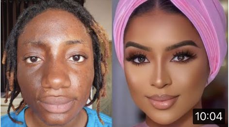 Court Wedding Makeup, Makeup On Wrinkled Skin, Make Up Transformation Videos, Untouchable Makeup, Make Up Transformation, Facial Contouring Makeup, Makeup Transformation Tutorial, Amazing Makeup Transformation, Face Makeover