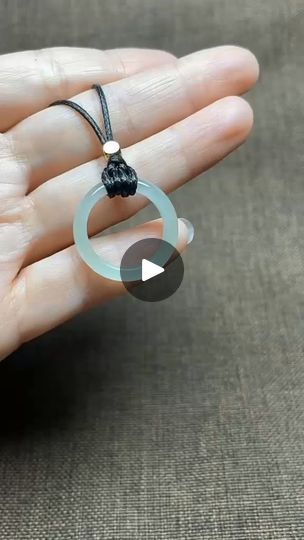 681K views · 5.9K reactions | How to tie a ring into a necklace is super simple #diy #crafts #diycrafts | Craft Home | Lyle Workman · No Time Like The Present How To Tie A Ring On A Necklace, How To Tie A Necklace, Home Made Necklaces Ideas, Thread Necklace Diy, Simple Diy Crafts, No Time Like The Present, Witch Crafts, Thread Necklace, Craft Home