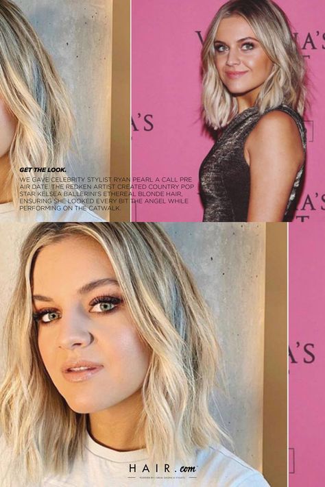 Kelsey Ballerini Hair, Kelsea Ballerini Hair, Kelsey Ballerini, Blonde Hair Shades, Hair Color Formulas, Vs Fashion Shows, Hair Color And Cut, Blonde Hair Color, Beauty Inspiration