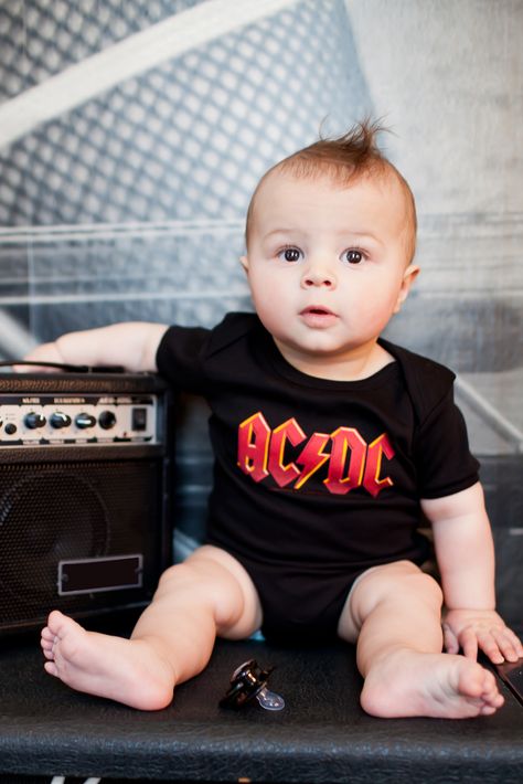 Baby Couch, Rock Baby Clothes, Baby Name Generator, Getting Ready For Baby, Rock Outfit, Rock Baby, Metal Clothing, Rock Metal, Best Rock