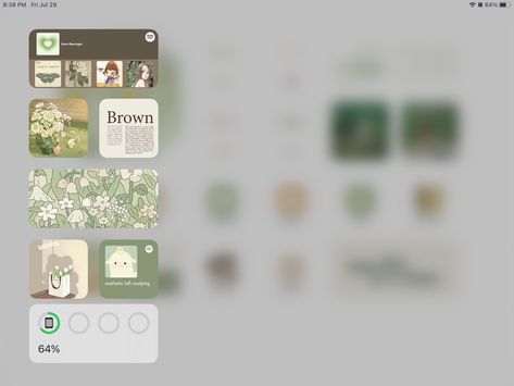 Notebook Homescreen, Aesthetic Ipad Layout, Ios Homescreen Layout, Ios Setup, Kindle Aesthetic, Ipad Inspo, Ipad Layout, Ipad Lockscreen, Ipad Stuff