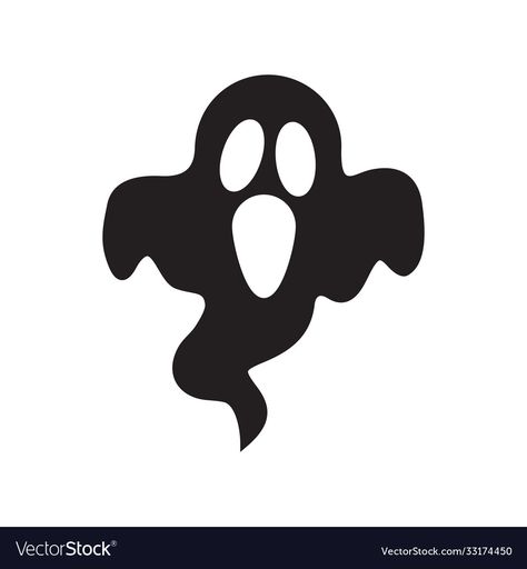 Pumpkin Graphic Design, Ghost Symbol, Ghost Illustration, Type Chart, Shadow Drawing, Creepy Ghost, Ghost Images, Clothes Pin Wreath, Pumpkin Designs