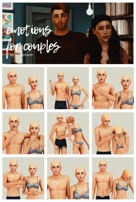 Sims 4 Storytelling, Sims 4 Couple, Sims 4 Cc Poses, Sims4 Poses, Story Poses, Sims 4 Couple Poses, Sims 4 Stories, Poses Sims 4, Happy Emotions