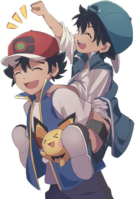 Pokemon Trainer Ash, Satoshi Pokemon, Pokemon Ash Ketchum, Gijinka Pokemon, Pokemon Tv, Pokemon Champions, Pokemon People, Ash Pokemon, Pokemon Cosplay