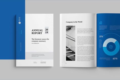 30 Annual Report Templates (Word & InDesign) 2019 Indesign Templates Free, Marketing Report Template, Annual Report Layout, Report Design Template, Indesign Free, Report Layout, Annual Report Template, Annual Report Design, Report Design