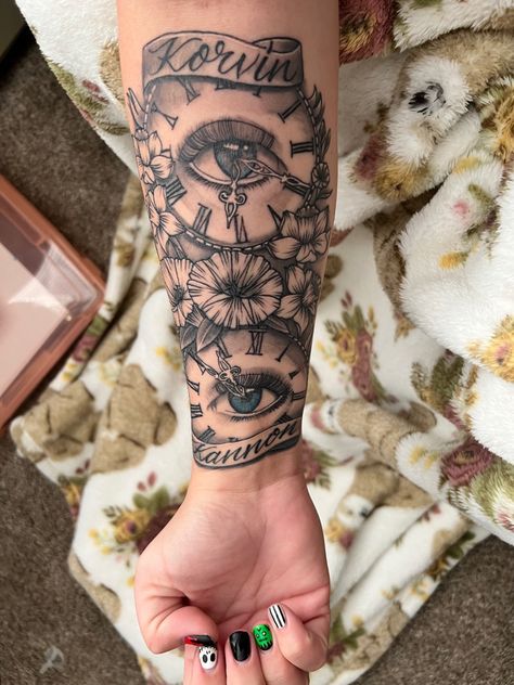 Birth Tattoos, Clock Tattoo, Toledo Ohio, Tattoos For Kids, Birth Flowers, Toledo, The Beast, In The Middle, Ohio