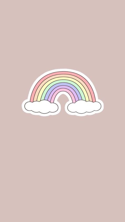 Aesthetic Wallpaper Rainbow Pastel, Aesthetic Rainbow Drawing, Rainbow Wallpaper Iphone Aesthetic, Rainbow Aesthetic Drawing, Rainbow Drawing Aesthetic, Aesthetic Rainbow Background, Cute Rainbow Aesthetic, Rainbow Lockscreen, Rainbow Homescreen