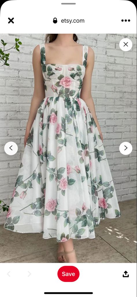 Tulle Gown Prom, Tulle Prom Dress A Line, Floral Prom Dress, Teuta Matoshi, Rose Gown, Special Occasion Gowns, Floral Prom Dresses, Tea Length Dresses, Tulle Prom Dress