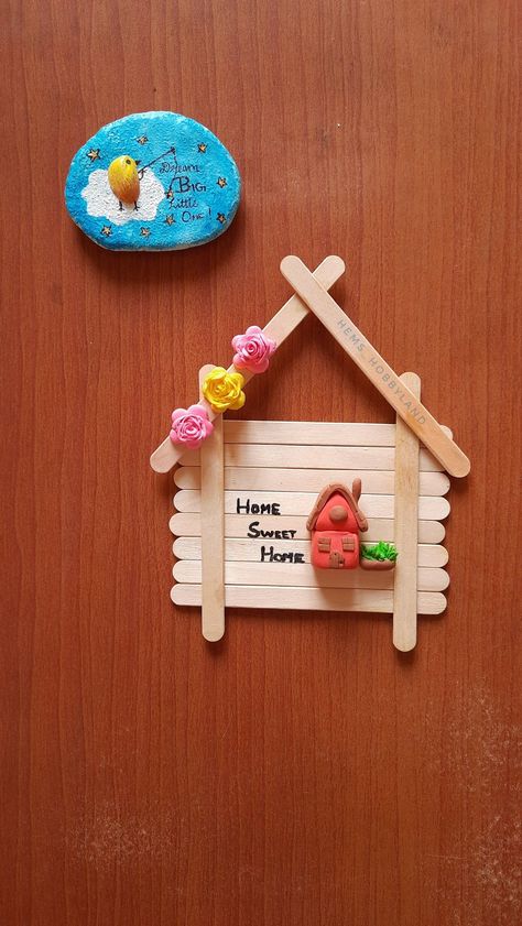 #craft stick projects, #crafts with popsicle sticks, #popcycle sticks projects, #popsicle sticks, #craft stick crafts, #fall crafts to sell, #fall wood crafts, #fall door hangers, #halloween wood crafts, #small scrap wood projects diy, #small wood crafts, #wood crafts diy, #wood art projects, #wooden crafts to make and sell, #wood block crafts diy, Chocobar Stick Craft, Ice Cream Stick Craft Kids, Ice Creme Stick Craft, Diy Home Decor Ice Cream Sticks, Kulfi Sticks Craft, Wall Hanging With Popsicle Sticks, Popsicle Stick Art Wall, Painting On Popsicle Sticks, Ice Sticks Craft Ideas House