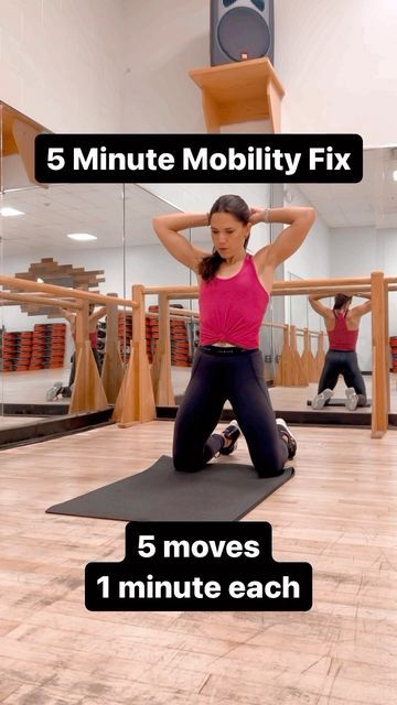 Tamsey Smith Fitness on Instagram: "5 MINUTE MOBILITY FIX // Nothin quite like a lil kiss from a rose to fix ya right up 🌹 5 moves, 1 minute each. Move slowly, with intentional breathing and control each movement using your abs. For the rotational moves, keep shoulders pinned to the floor. Save this one because you are not going to want to live without these moves! Perfect after a long day at work. Great as a start to your day too! ❤️‍🔥 Yours, Truly, T *PS - sign up for my email list to re Shoulder Mobility Exercises, Exercise Legs, Kiss From A Rose, Mobility Training, Exercise Ideas, Mobility Exercises, My Fitness, A Start, Flexibility Workout