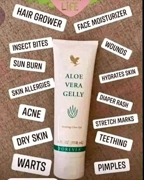 This gelly🔥🔥 Aloe Berry Nectar, Aloe Vera Gelly, Hair Grower, Acne Removal, Forever Aloe, Aloe Vera Plant, Forever Living, Skin Allergies, Insect Bites