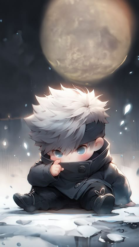 Chibi Wallpaper, Cool Anime Backgrounds, Cartoon Character Pictures, Anime Cover Photo, Anime Wallpaper Phone, Anime Shadow, Cool Anime Wallpapers, Anime Artwork Wallpaper, Gojo Satoru