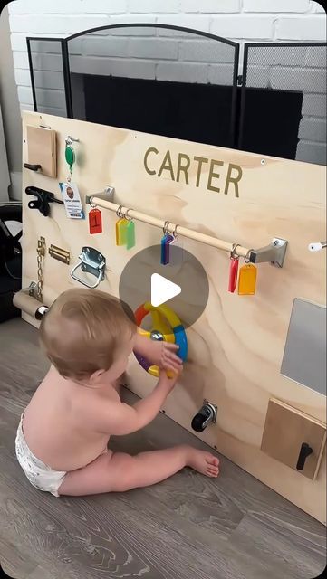 Kimari on Instagram: "1 day to make a Busy Board for my boy. Purchase link details in Bio!#busyboard #diy #toddlers #babyboy" Homemade Busy Boards For Toddlers, Diy Busy Board Baby, Diy Busy Board Toddler, Sensory Board Diy, Busy Boards For Toddlers Diy, Baby Busy Board Diy, Busy Board Ideas, Make A Busy Board, Baby Busy Board