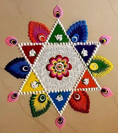 Latest 40 Rangoli Designs for Diwali To Bring Prosperity - Tips and Beauty Rangoli Designs 2024 Latest, Dhanteras Unique Rangoli, Rangoli Designs Latest Unique For Diwali 2024, Rangoli Designs Diwali Unique, Simple Diwali Rangoli Designs Unique, Unique Rangoli Designs Beautiful Diwali, Diwali Rangoli Designs Unique 2024, Best Rangoli Designs Diwali, Unique Rangoli Designs Diwali Latest